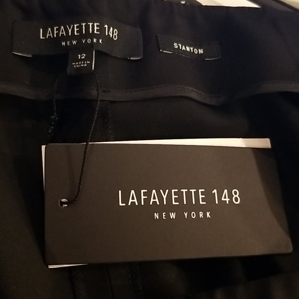 💕LAFAYETTE 148💕 Stanton Side Zip Wool Pants NWT - image 9